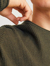 JACK & JONES Strick Pullover Olive Night