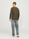 JACK & JONES Strick Pullover Olive Night