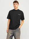 JACK & JONES Backprint T-Shirt Black