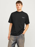 JACK & JONES Backprint T-Shirt Black