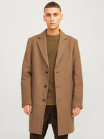 JACK & JONES Wolle Mantel Khaki