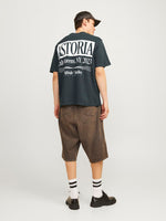 JACK & JONES Backprint T-Shirt Forest River