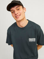 JACK & JONES Backprint T-Shirt Forest River