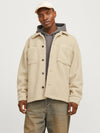 JACK & JONES Teddy Overshirt Moonbeam