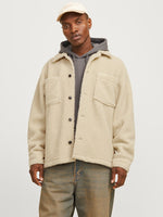 JACK & JONES Teddy Overshirt Moonbeam