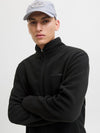 JACK & JONES Fleece Jacke Black