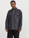 JACK & JONES Jeans Overshirt Dark Denim