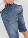 JACK & JONES Long Jeans Shorts Blue Denim