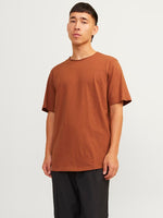 JACK & JONES T-Shirt Mocha Bisque