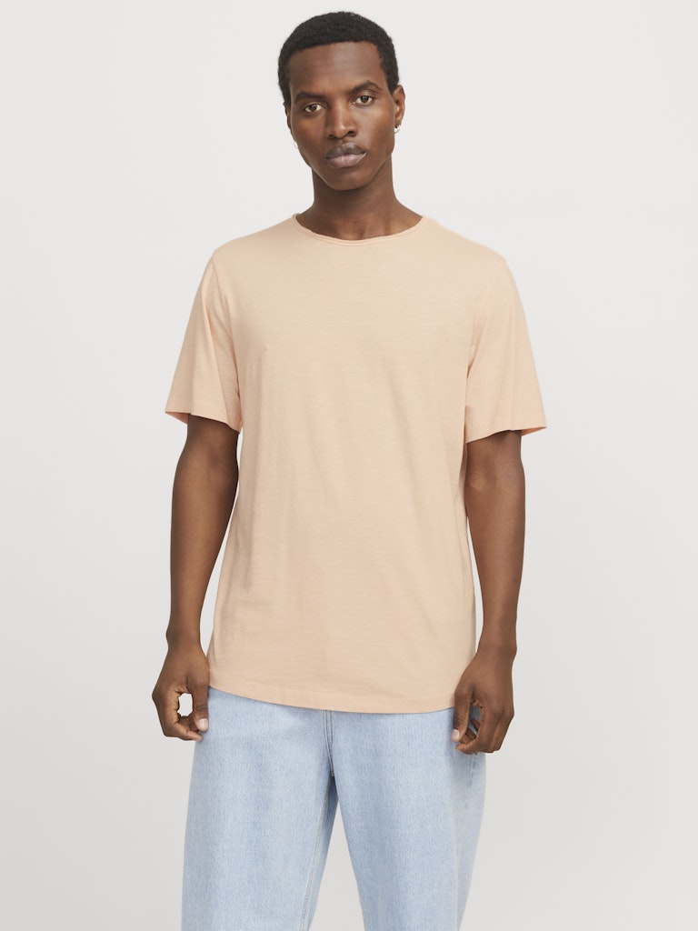 JACK & JONES T-Shirt Peach Parfait