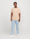 JACK & JONES T-Shirt Peach Parfait