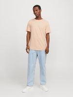 JACK & JONES T-Shirt Peach Parfait