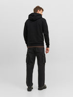 JACK & JONES Kapuzen Sweatjacke Black