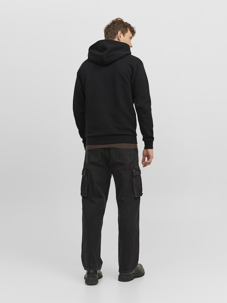 JACK & JONES Kapuzen Sweatjacke Black