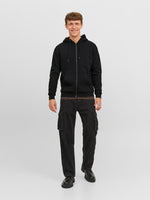 JACK & JONES Kapuzen Sweatjacke Black