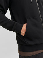 JACK & JONES Kapuzen Sweatjacke Black