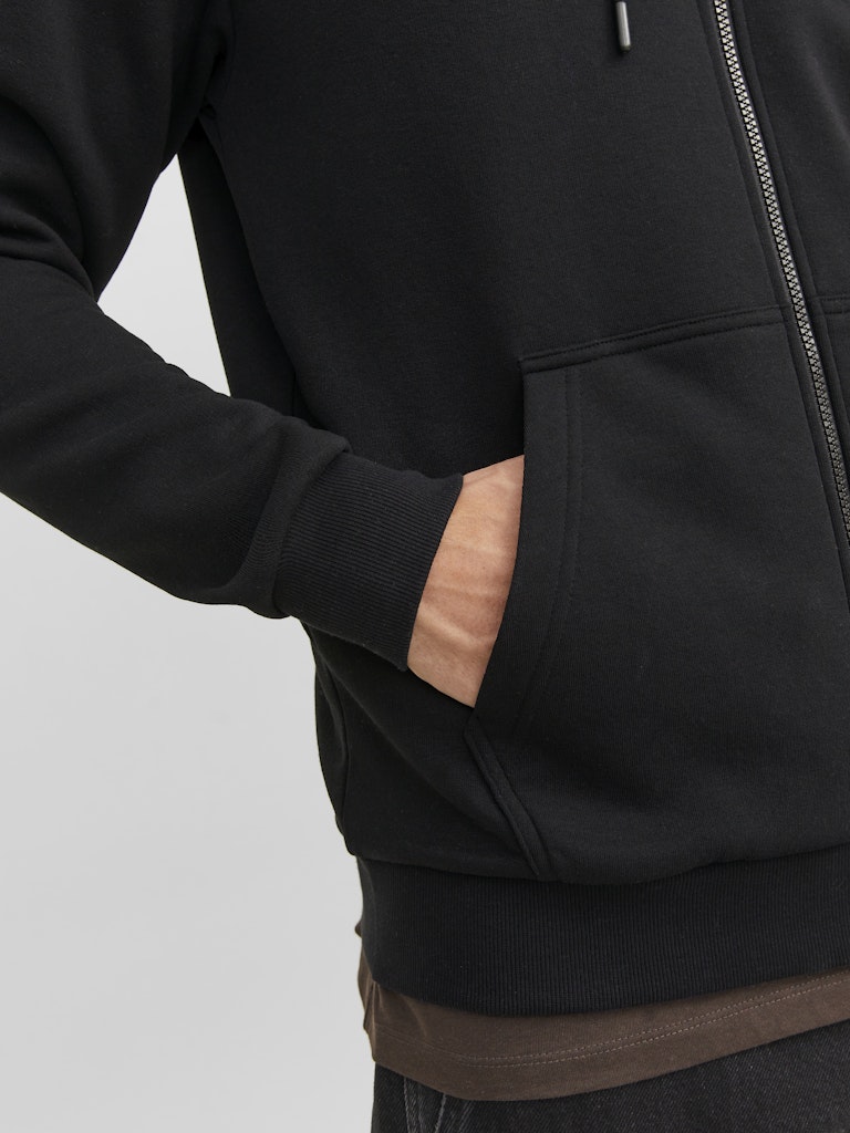 JACK & JONES Kapuzen Sweatjacke Black
