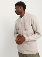 JACK & JONES Kapuzen Sweatjacke Moonbeam