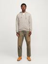 JACK & JONES Kapuzen Sweatjacke Moonbeam