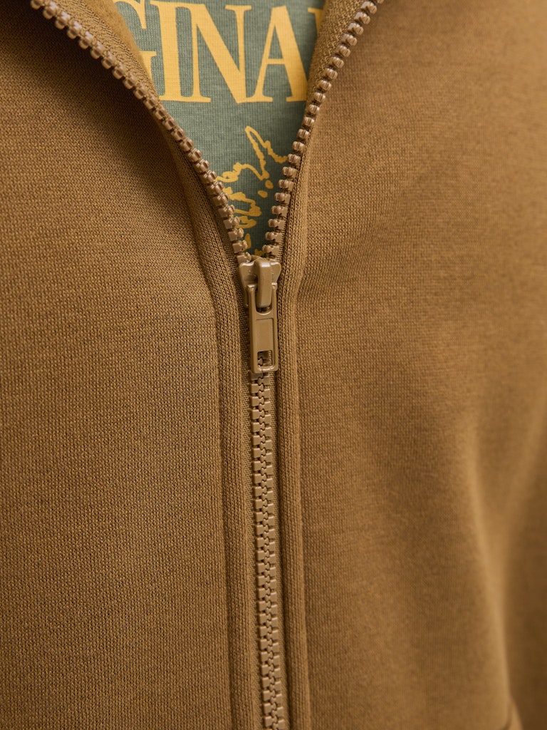 JACK & JONES Kapuzen Sweatjacke Monks Robe