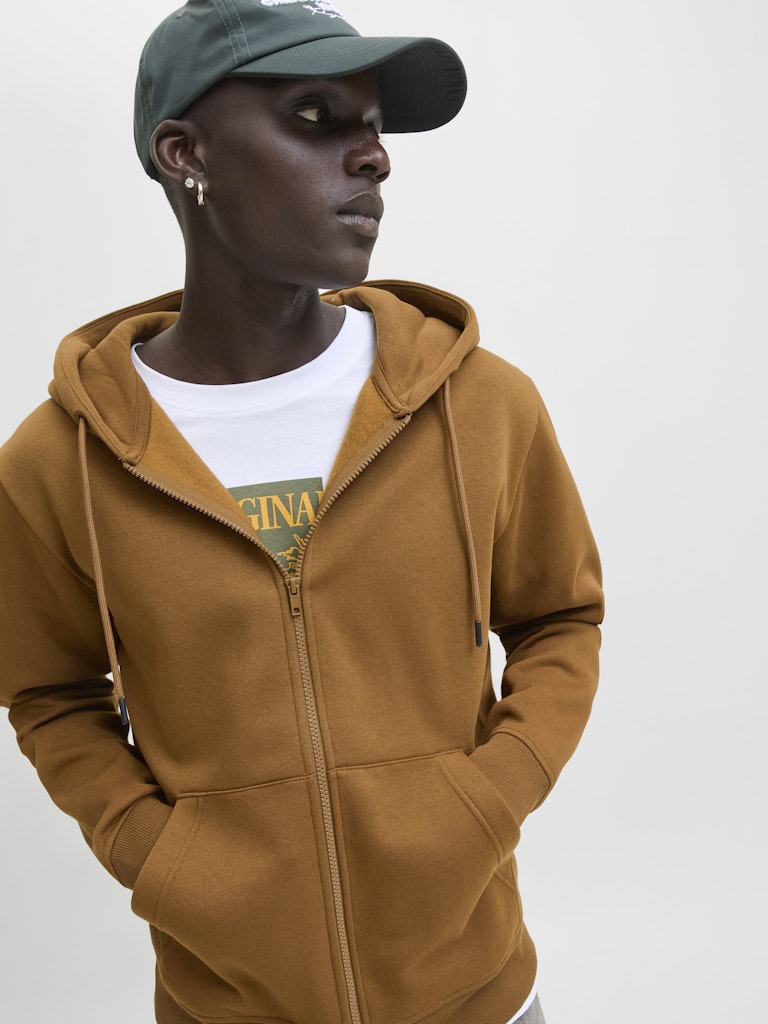 JACK & JONES Kapuzen Sweatjacke Monks Robe