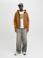 JACK & JONES Kapuzen Sweatjacke Monks Robe