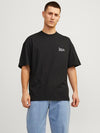 JACK & JONES Backprint T-Shirt Black