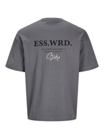 JACK & JONES Backprint T-Shirt Castlerock