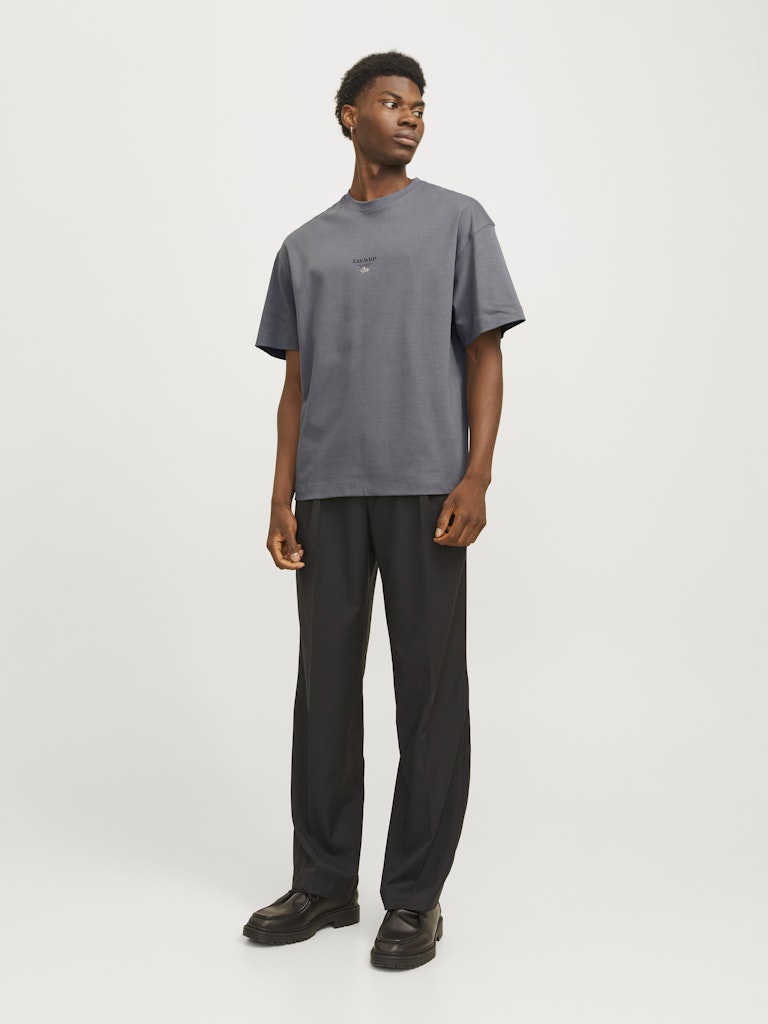 JACK & JONES Backprint T-Shirt Castlerock