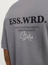 JACK & JONES Backprint T-Shirt Castlerock