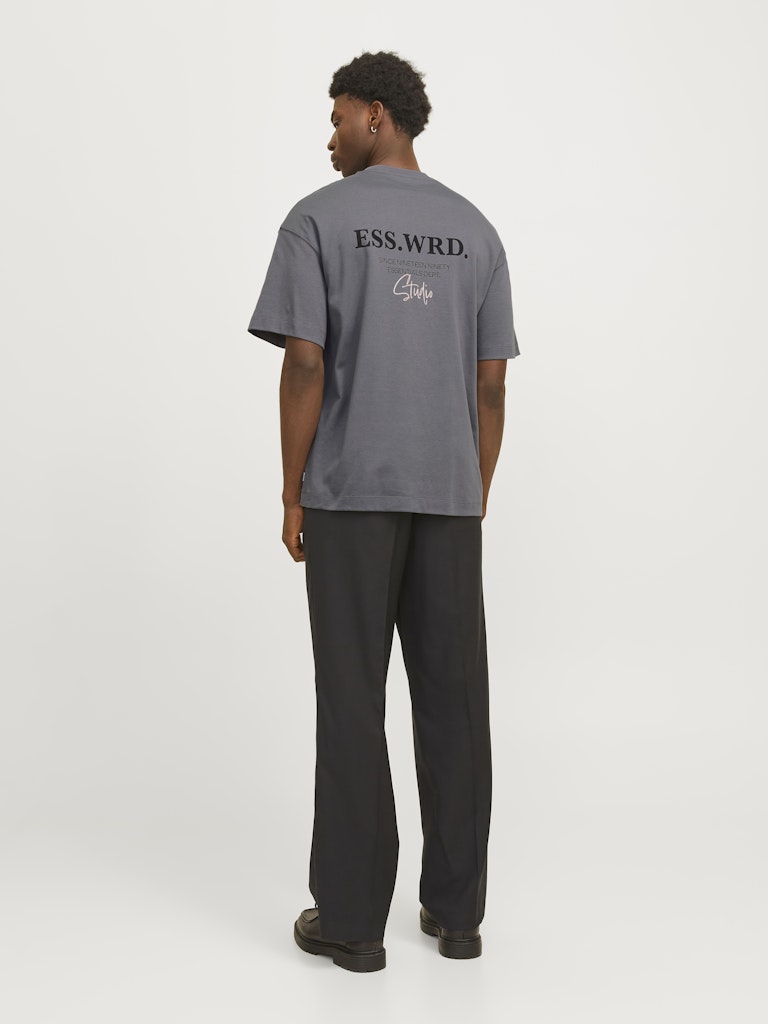 JACK & JONES Backprint T-Shirt Castlerock