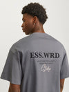 JACK & JONES Backprint T-Shirt Castlerock