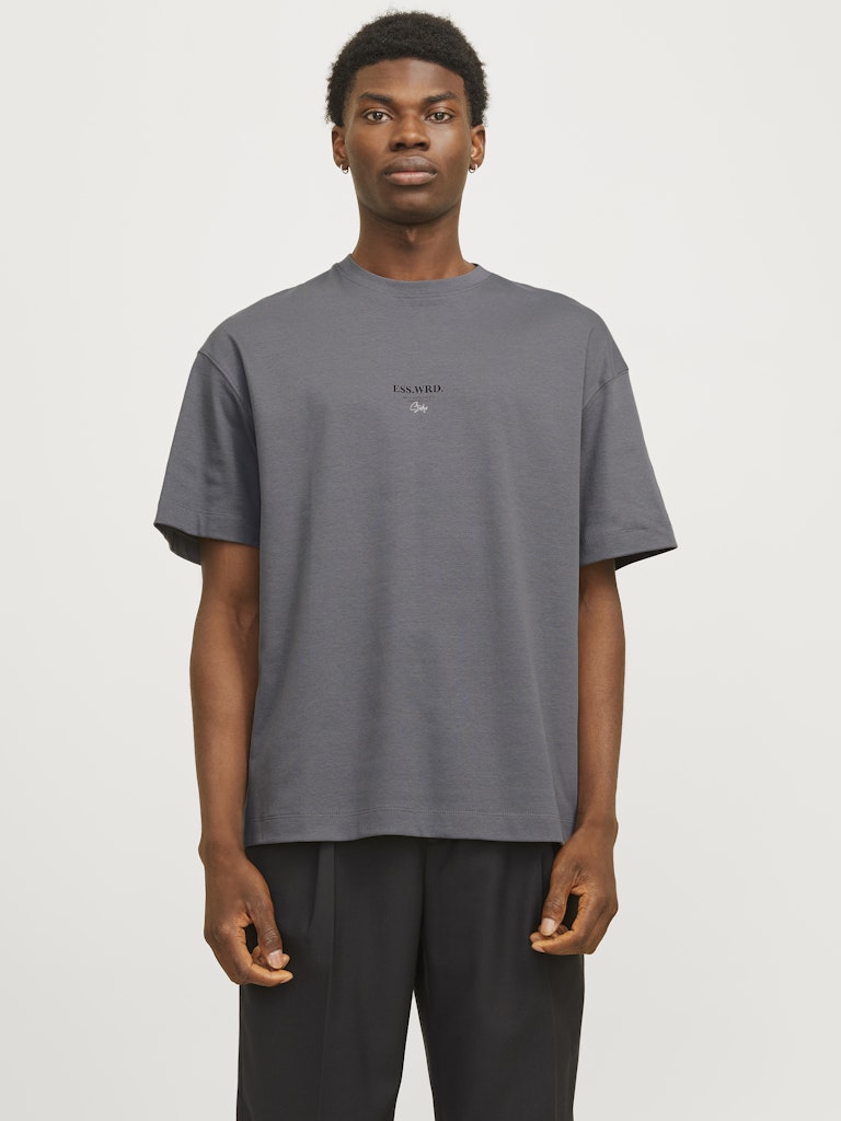 JACK & JONES Backprint T-Shirt Castlerock