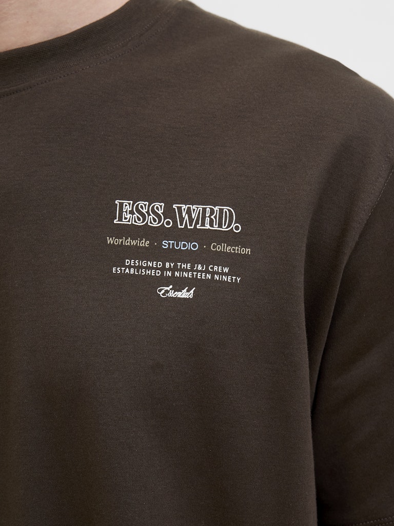 JACK & JONES Backprint T-Shirt Delicioso