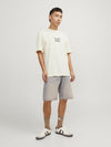 JACK & JONES Backprint T-Shirt Buttercream