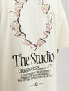 JACK & JONES Backprint T-Shirt Buttercream