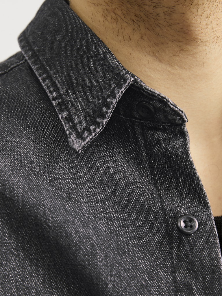 JACK & JONES Jeans Hemd Black Denim