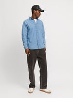 JACK & JONES Jeans Hemd Blue Denim