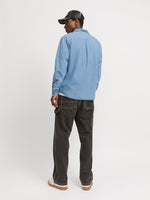 JACK & JONES Jeans Hemd Blue Denim