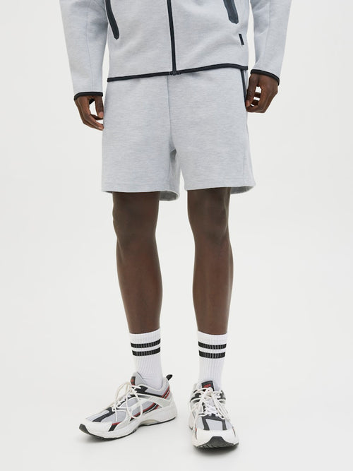 JACK & JONES Sweat Shorts Light Grey Melange