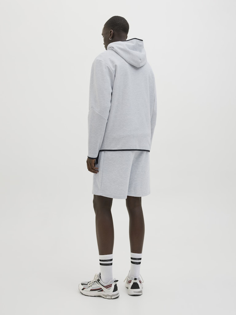 JACK & JONES Sweat Shorts Light Grey Melange