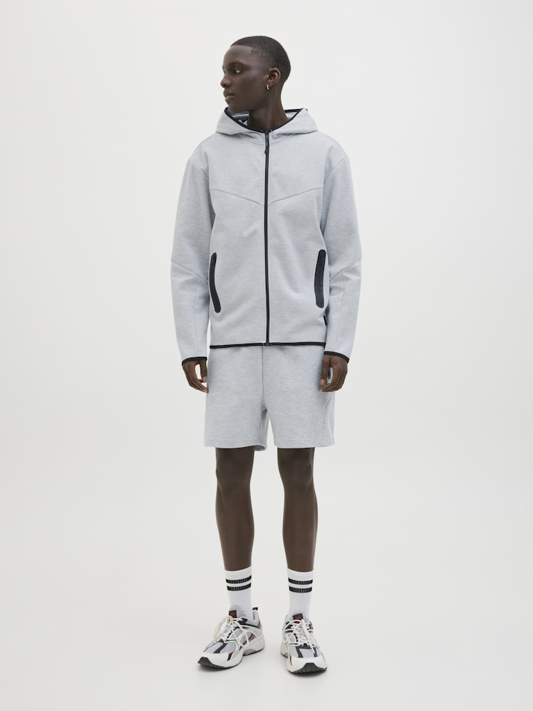 JACK & JONES Sweat Shorts Light Grey Melange