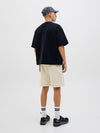 JACK & JONES Sweat Shorts Moonbeam Melange