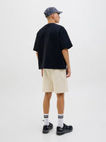 JACK & JONES Sweat Shorts Moonbeam Melange