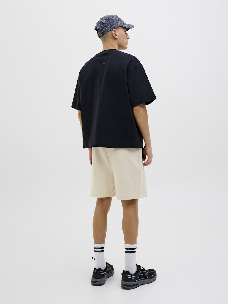 JACK & JONES Sweat Shorts Moonbeam Melange