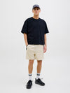 JACK & JONES Sweat Shorts Moonbeam Melange