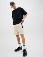 JACK & JONES Sweat Shorts Moonbeam Melange