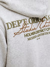 JACK & JONES Backprint Hoodie White Melange