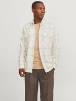 JACK & JONES Karo Overshirt Cloud Dancer