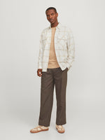 JACK & JONES Karo Overshirt Cloud Dancer